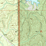 United States Geological Survey Silver Run, MS (2000, 24000-Scale) digital map