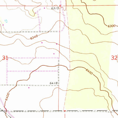 United States Geological Survey Silver Springs, AZ (1971, 24000-Scale) digital map