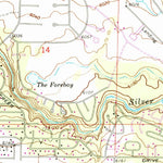 United States Geological Survey Silver Springs, AZ (1971, 24000-Scale) digital map