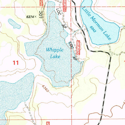 United States Geological Survey Silver Springs, AZ (1998, 24000-Scale) digital map