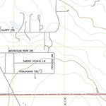 United States Geological Survey Silver Springs, AZ (2021, 24000-Scale) digital map