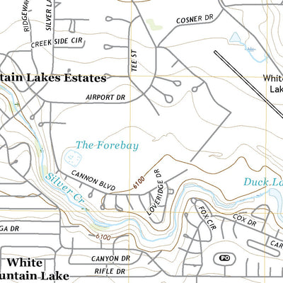 United States Geological Survey Silver Springs, AZ (2021, 24000-Scale) digital map