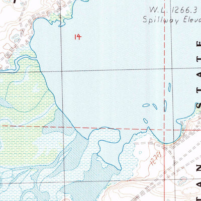 United States Geological Survey Silver Springs South, NV (1985, 24000-Scale) digital map
