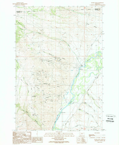 United States Geological Survey Silver Star, MT (1989, 24000-Scale) digital map