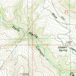 United States Geological Survey Silver Star, MT (1989, 24000-Scale) digital map