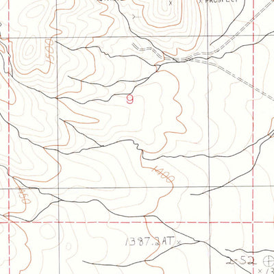 United States Geological Survey Silver State Draw, NV (1982, 24000-Scale) digital map