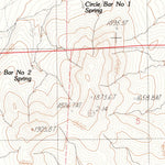 United States Geological Survey Silver State Draw, NV (1982, 24000-Scale) digital map