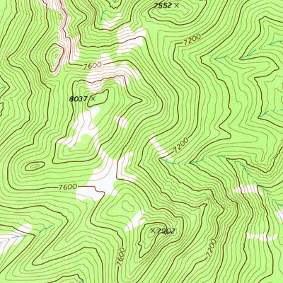 United States Geological Survey Silver Zone Pass, NV (1971, 24000-Scale) digital map