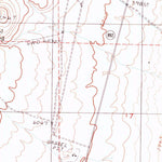 United States Geological Survey Silverado Mountain, NV (1990, 24000-Scale) digital map
