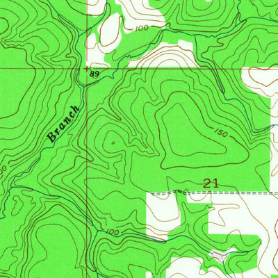 United States Geological Survey Silverhill, AL (1953, 24000-Scale) digital map