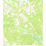 United States Geological Survey Silverstreet, SC (1971, 24000-Scale) digital map