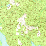 United States Geological Survey Silverstreet, SC (1971, 24000-Scale) digital map