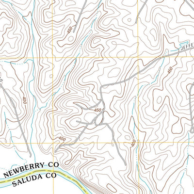 United States Geological Survey Silverstreet, SC (2011, 24000-Scale) digital map