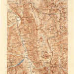 United States Geological Survey Silvertip, MT (1942, 125000-Scale) digital map