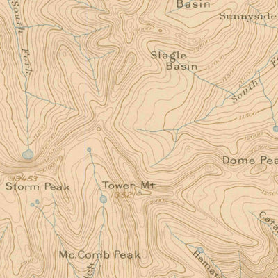 United States Geological Survey Silverton, CO (1897, 62500-Scale) digital map