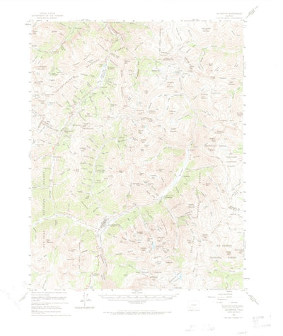 United States Geological Survey Silverton, CO (1955, 62500-Scale) digital map