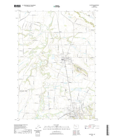 United States Geological Survey Silverton, OR (2020, 24000-Scale) digital map