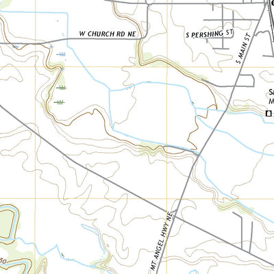 United States Geological Survey Silverton, OR (2020, 24000-Scale) digital map