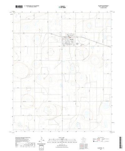 United States Geological Survey Silverton, TX (2022, 24000-Scale) digital map