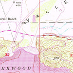 United States Geological Survey Silverwood Lake, CA (1973, 24000-Scale) digital map