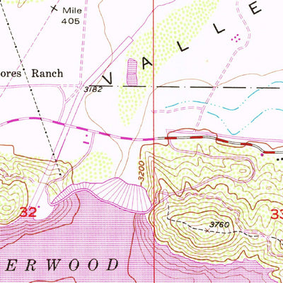 United States Geological Survey Silverwood Lake, CA (1973, 24000-Scale) digital map