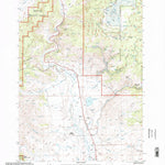 United States Geological Survey Silvies, OR (1999, 24000-Scale) digital map