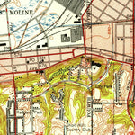 United States Geological Survey Silvis, IL-IA (1949, 24000-Scale) digital map