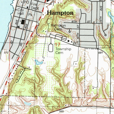 United States Geological Survey Silvis, IL-IA (1991, 24000-Scale) digital map