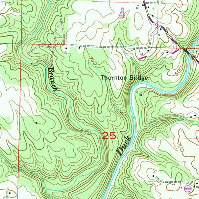United States Geological Survey Simcoe, AL (1958, 24000-Scale) digital map