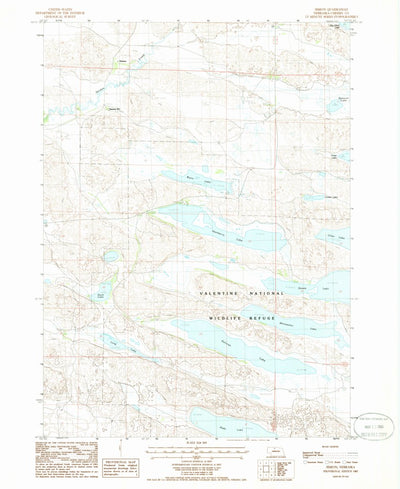 United States Geological Survey Simeon, NE (1985, 24000-Scale) digital map
