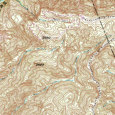 United States Geological Survey Simi Valley East, CA (1951, 24000-Scale) digital map