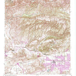 United States Geological Survey Simi Valley West, CA (1951, 24000-Scale) digital map