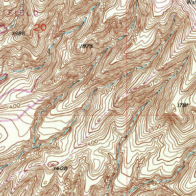 United States Geological Survey Simi Valley West, CA (1951, 24000-Scale) digital map