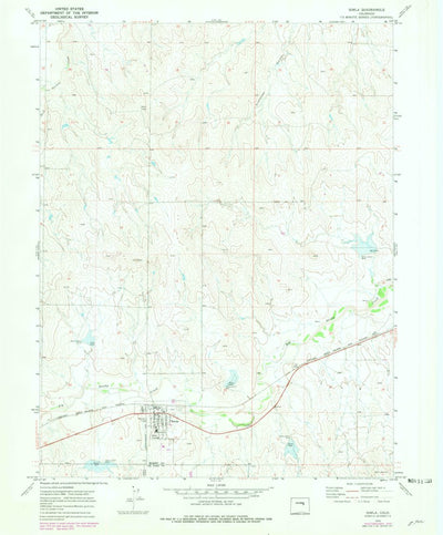 United States Geological Survey Simla, CO (1970, 24000-Scale) digital map