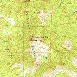 United States Geological Survey Simmins, AZ (1950, 62500-Scale) digital map
