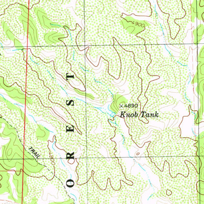 United States Geological Survey Simmons, AZ (1979, 24000-Scale) digital map