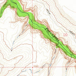 United States Geological Survey Simmons Canyon, WY (1964, 24000-Scale) digital map