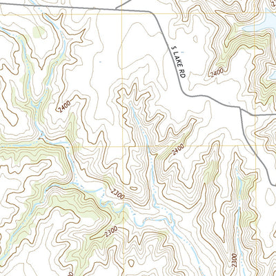 United States Geological Survey Simmons Creek, KS (2022, 24000-Scale) digital map