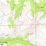 United States Geological Survey Simnasho, OR (1962, 24000-Scale) digital map