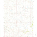 United States Geological Survey Simpson Draw, WY (1970, 24000-Scale) digital map