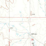 United States Geological Survey Simpson Draw, WY (1970, 24000-Scale) digital map