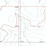 United States Geological Survey Simpson Gulch SW, WY (1968, 24000-Scale) digital map
