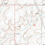 United States Geological Survey Simpson Gulch SW, WY (1968, 24000-Scale) digital map