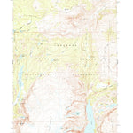 United States Geological Survey Simpson Lake, WY (1968, 24000-Scale) digital map