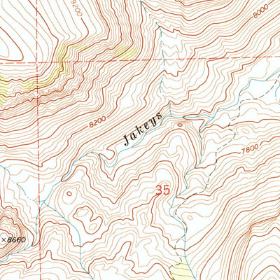 United States Geological Survey Simpson Lake, WY (1968, 24000-Scale) digital map