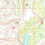 United States Geological Survey Simpson Lake, WY (1991, 24000-Scale) digital map