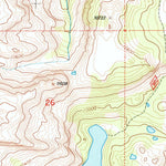 United States Geological Survey Simpson Lake, WY (1991, 24000-Scale) digital map