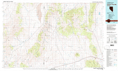 United States Geological Survey Simpson Park Mountains, NV (1979, 100000-Scale) digital map