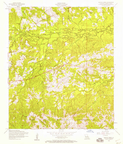 United States Geological Survey Simpson South, LA (1954, 24000-Scale) digital map