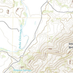 United States Geological Survey Simpson Springs Mountain, TX (2022, 24000-Scale) digital map